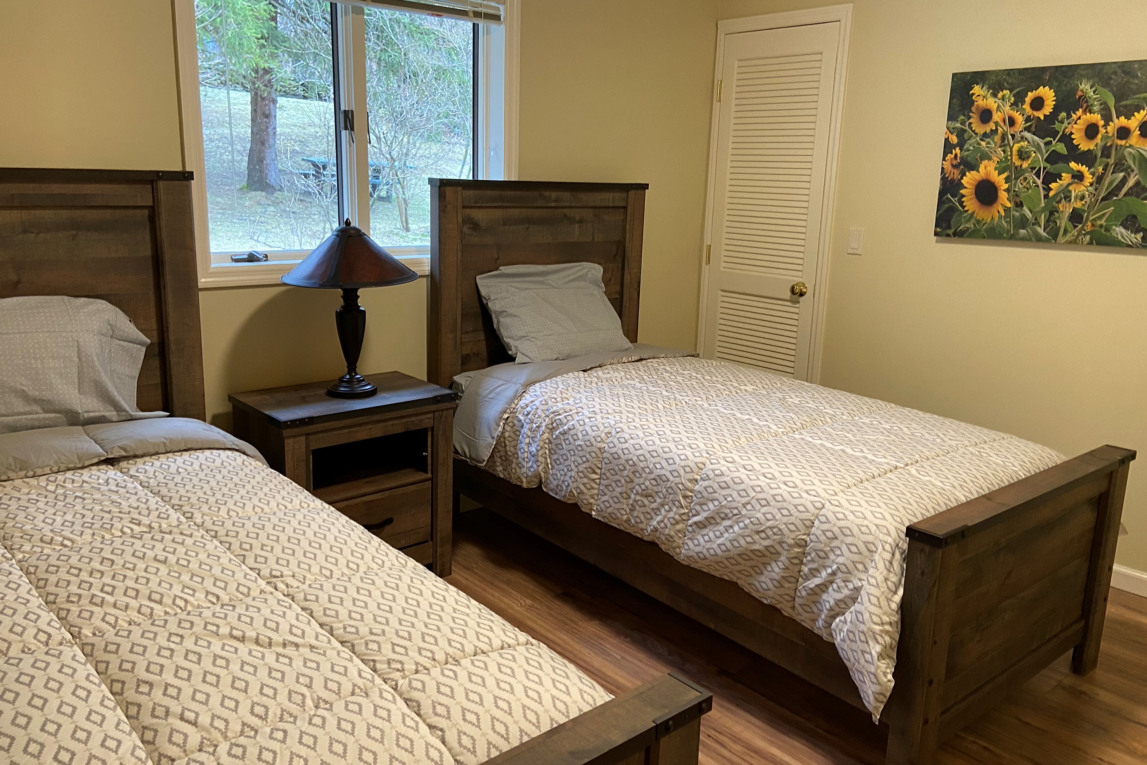 The Cultivating Dreams Life Skills Center has fully furnished bedrooms.bedroom