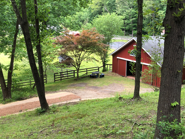 View of the Barn at Cultivating Dreams Farm